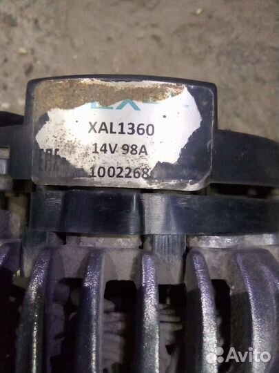 Генератор renault logan