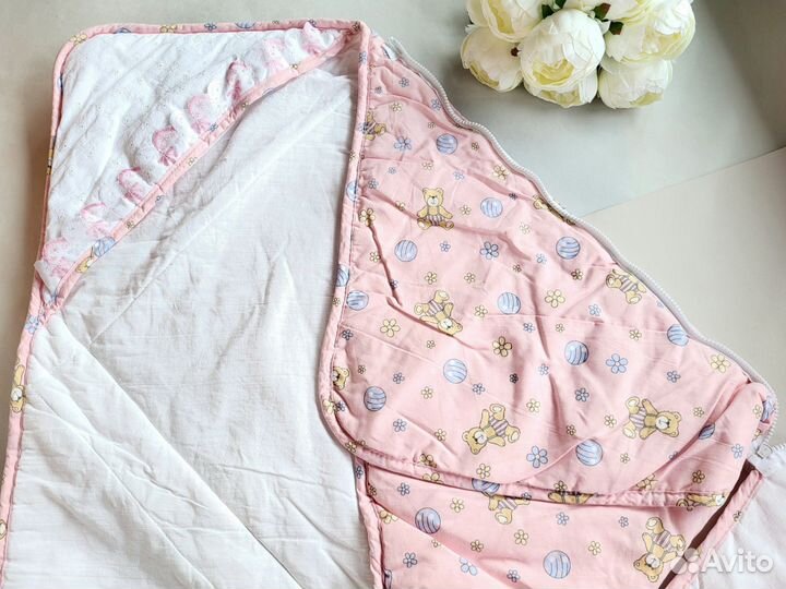 Конверт на выписку для девочки осень