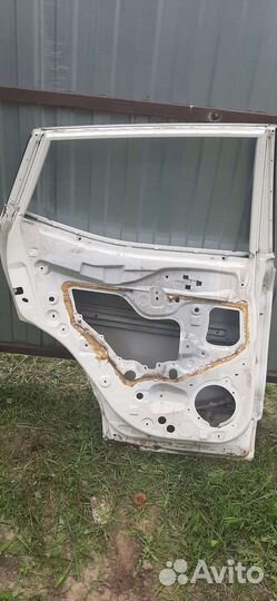 Дверь nissan qashqai j11 задняя левая