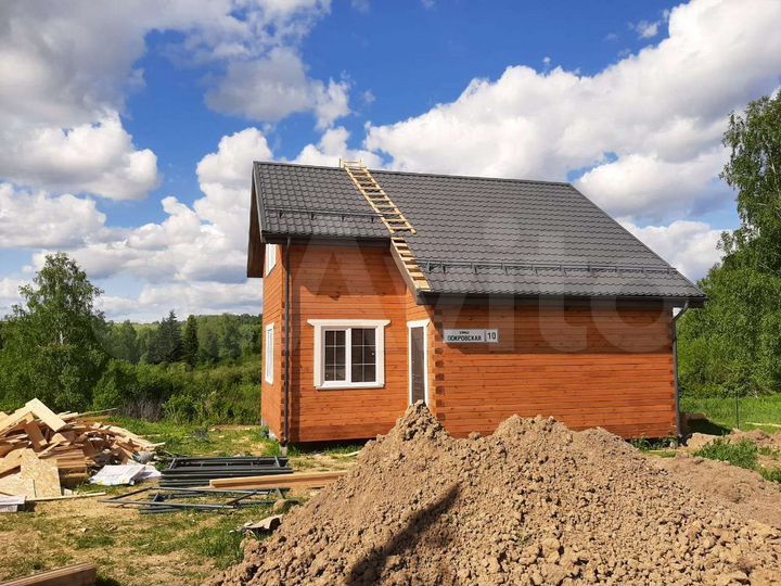 Дом 106 м² на участке 8 сот.