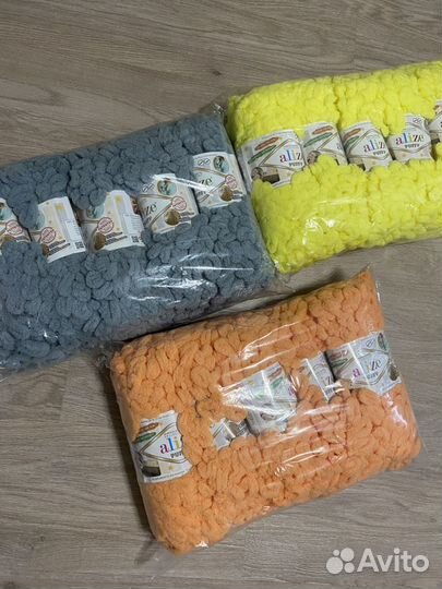 Пряжа пуффи (puffy)
