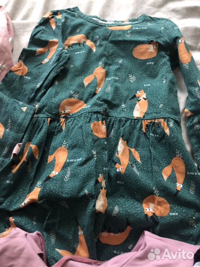 Пакет платьев для девочки 116
