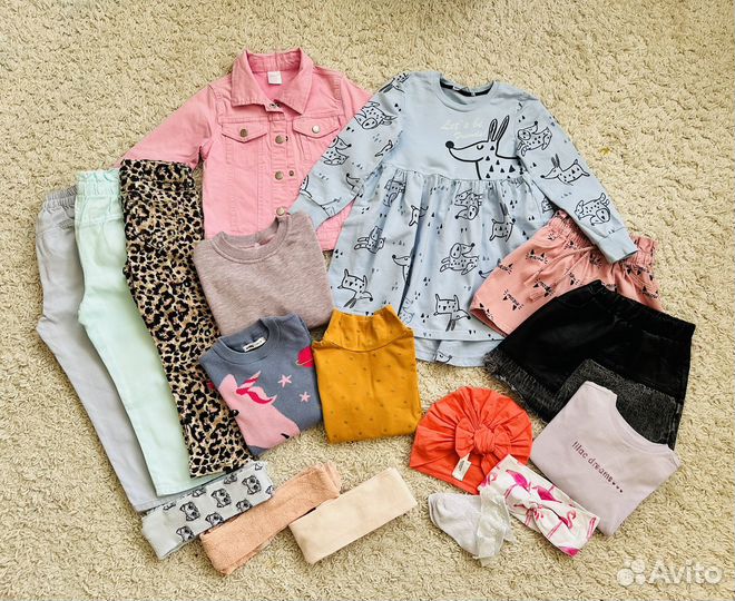 Вещи на девочку 104см