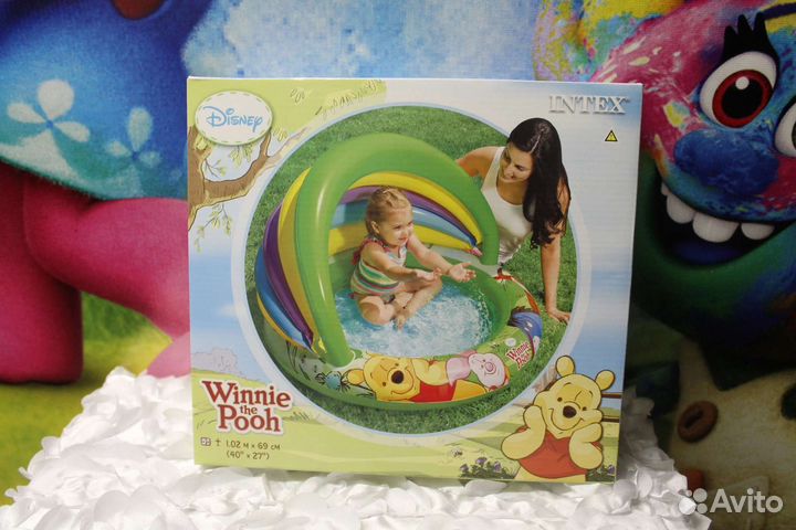 Бассейн детский с крышей