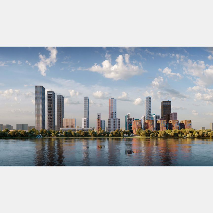 2-к. квартира, 68,8 м², 3/15 эт.