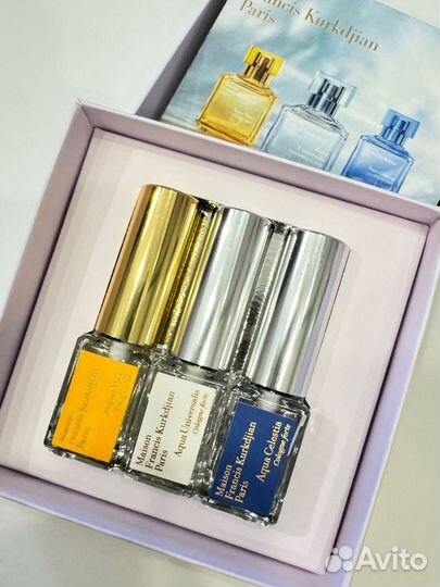 Coffret trio marmottes Kurkdjian