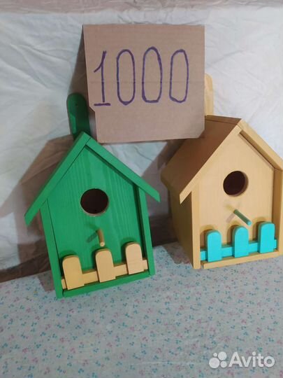 Скворечники и кормушки для птиц и белок