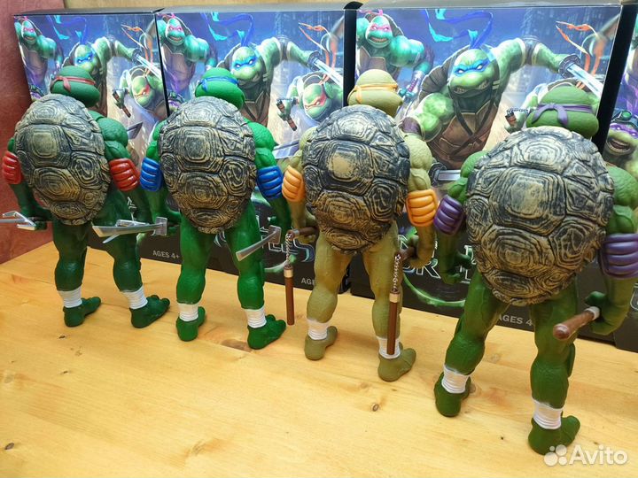 Черепашки - Ниндзя 4 фигурки 33см Ninja Turtle's