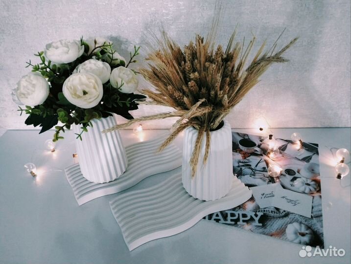 Ваза поднос