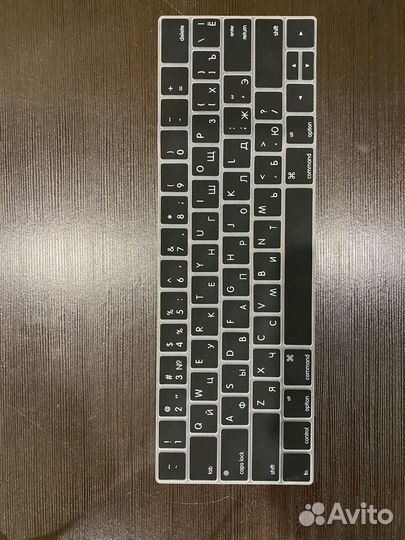 Накладка на клавиатуру RUS на MacBook pro 2019