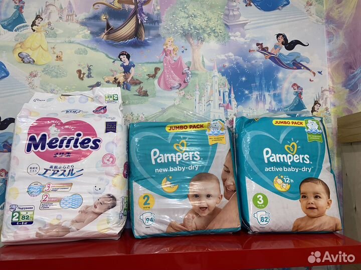 Подгузники Merries (мерис)