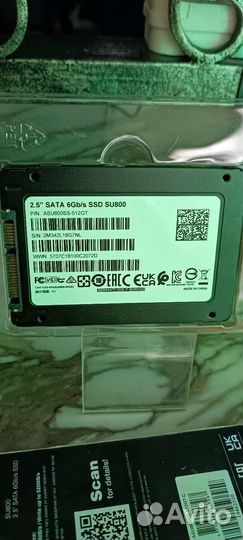 Жесткий диск ssd Adata SU800 512gb