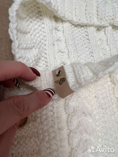 Конверт вязаный ручной работы новый