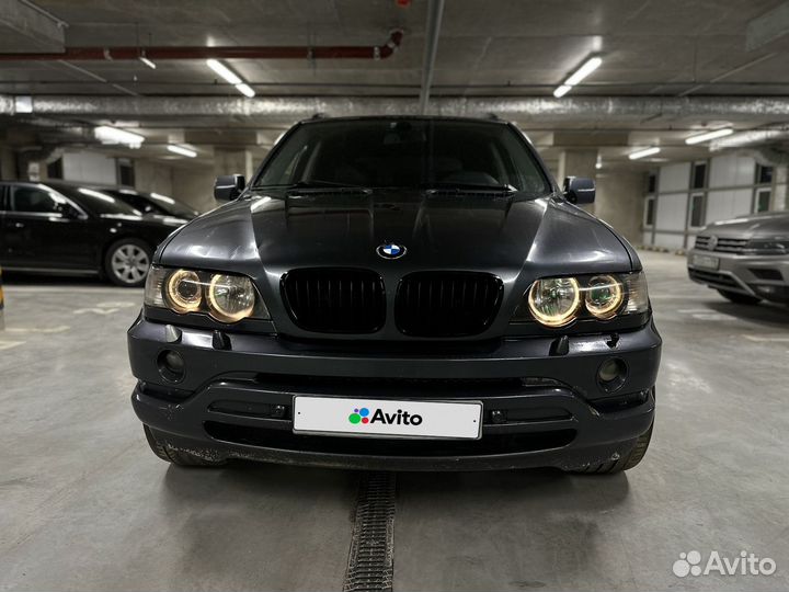 BMW X5 4.4 AT, 2000, 330 000 км