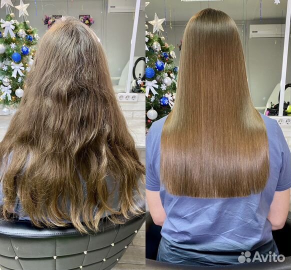 Кератиновое выпрямление, ботокс, нанопластика