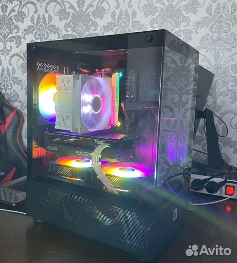 Игровой пк RX 7600 + Ryzen 5 5500