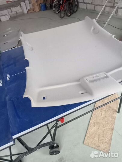 Обшивка потолка volkswagen polo 5 дорест