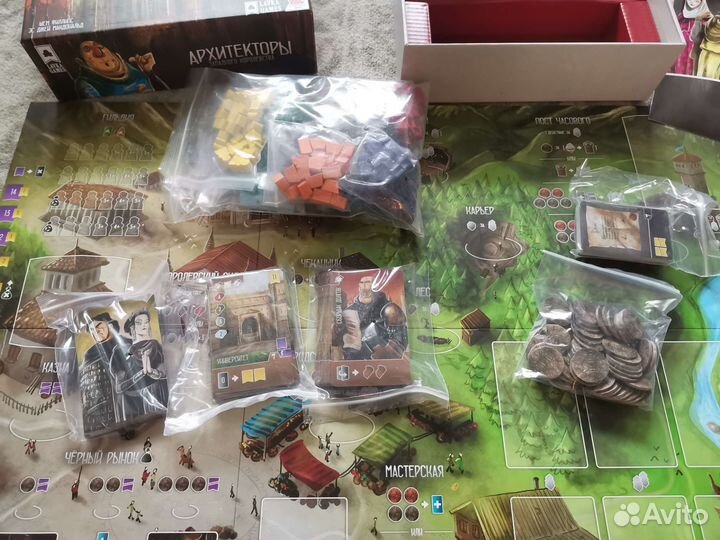 Архитекторы западного королевства настольная игра