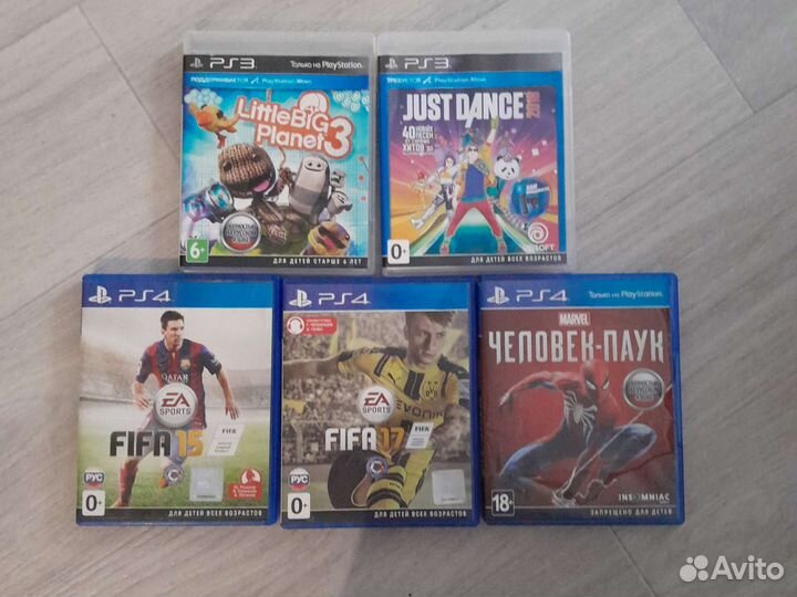 Игры ps4 ps3