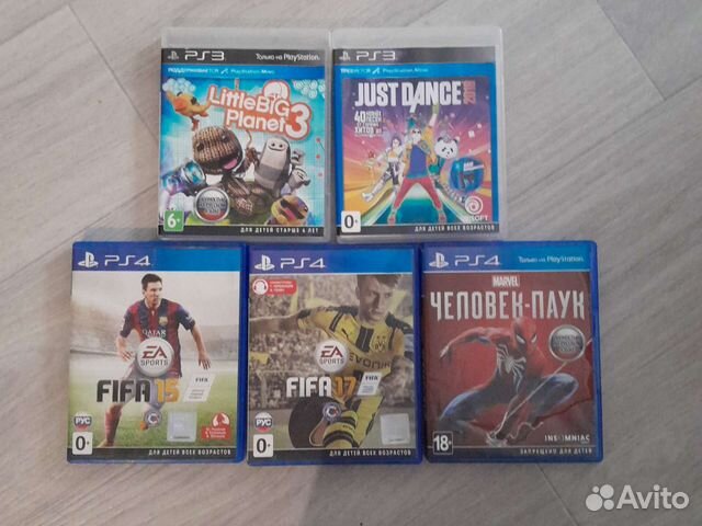 Игры ps4 ps3