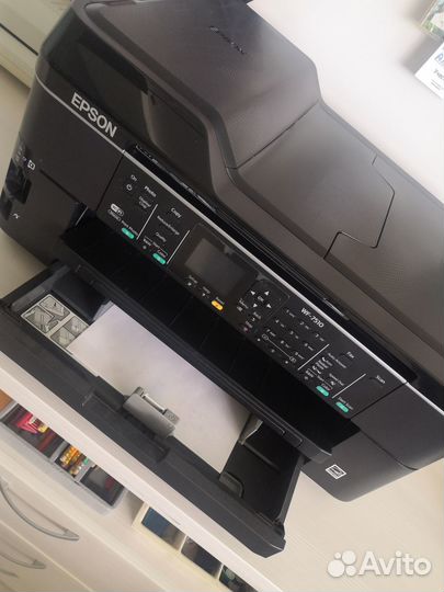 Принтер, сканер А3, мфу epson wf-7510
