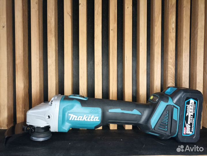 Аккумуляторная ушм Makita