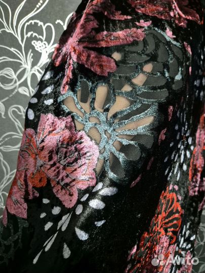 Платье мини бархат