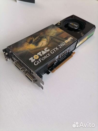 Видеокарта GTX 260