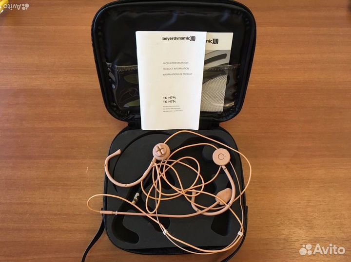 Beyerdynamic TG H74c tan микрофон с оголовьем