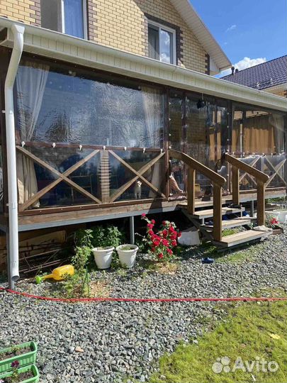 Мягкие окна для беседок, террас, веранд