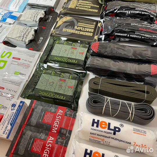 Тактическая аптечка готовая. Эшелон 2+1