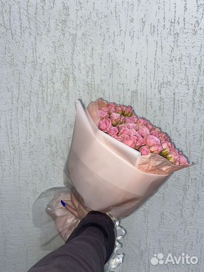 25 роз 40 см,букет роз