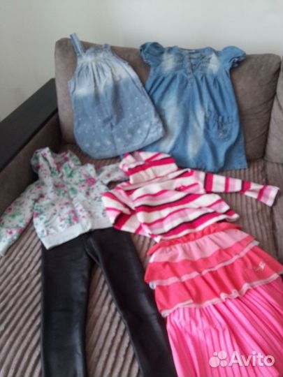 Детская одежда на девочку пакетом