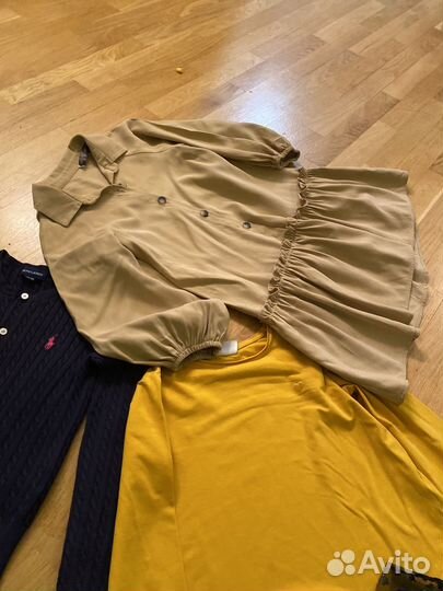 Фирменные вещи пакетом 9-10лет