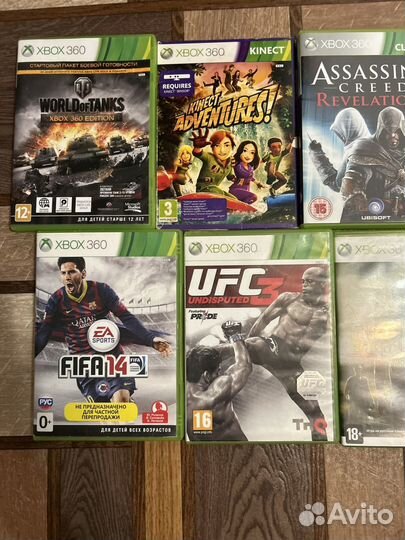 Диски на xbox 360
