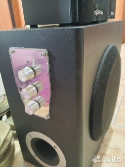 Колонки с сабвуфером на запчасти
