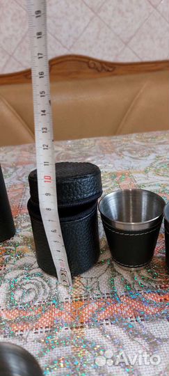 Набор фляжка и стопки
