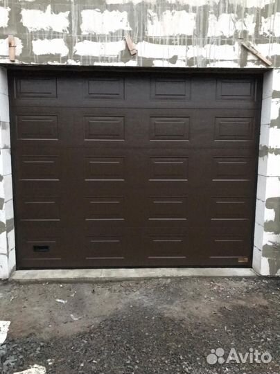 Ворота для гаража Алютех