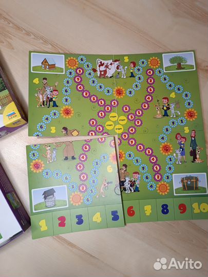 Обучающая настольная игра Простоквашино (счёт)