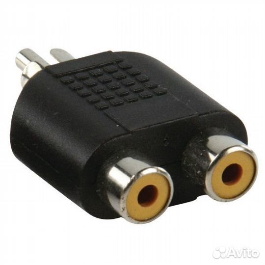 Переходник 1RCA-2RCA