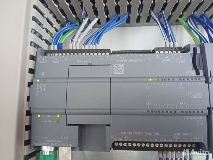 Контроллер Siemens S7-1200 для декантера GEA