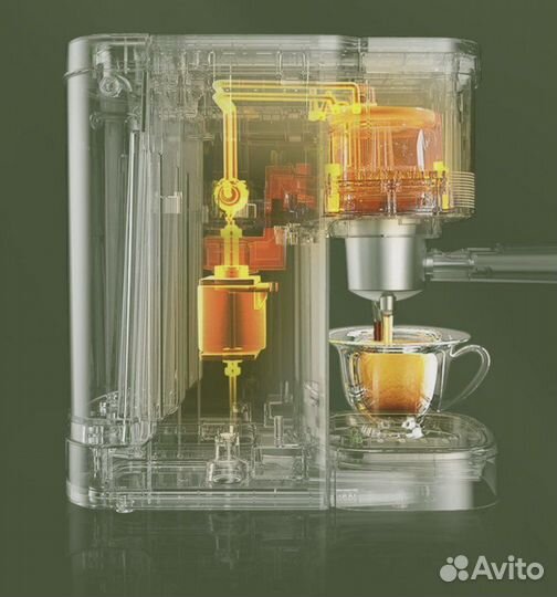 Кофеварка konka капсульная и рожковая