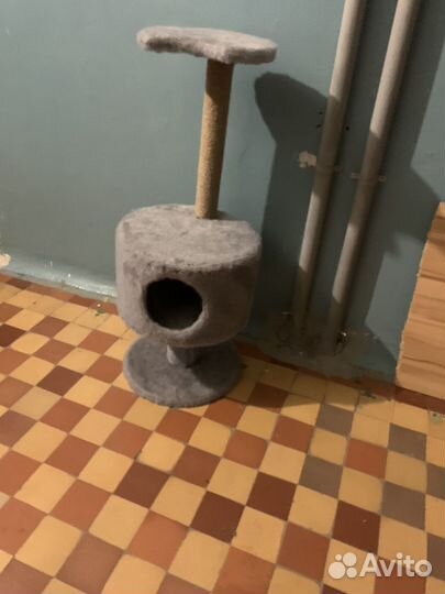 Когтеточка домик для кошки