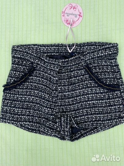Утепленные Шорты для девочки 134 -140