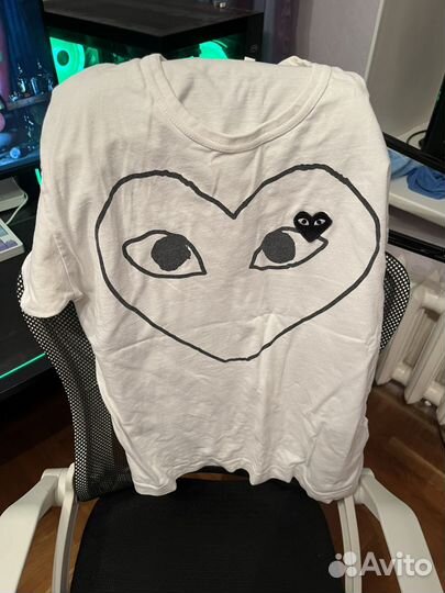 Футболка comme DES garçons play оригинал