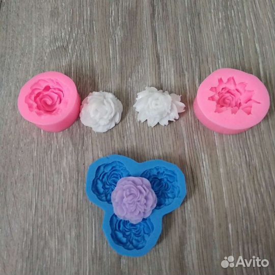 Силиконовые формы для мыла и шоколада