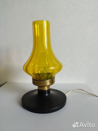 Лампа ночник Красный май СССР