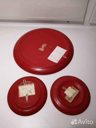 Набор тарелок хохлома