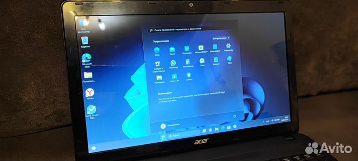 Ноутбук acer aspire 15,6 intel I7