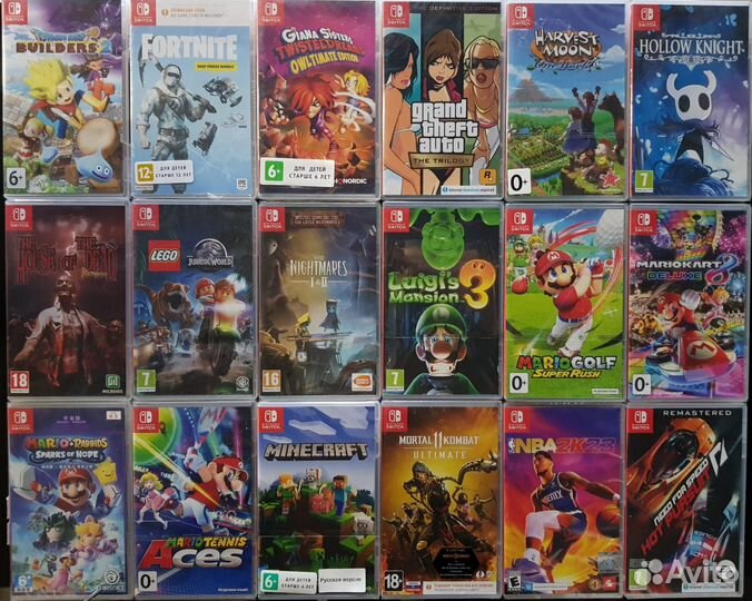 Игры на Switch